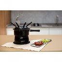 Ver imagem 2 de Petisqueira de Aço Inox 2 Divisões Elegance Petiscos Festa Servir Separar Comidas Fondue