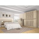 Ver imagem 5 de Guarda-Roupa Casal 8 Portas 4 Gavetas Realce Demóbile