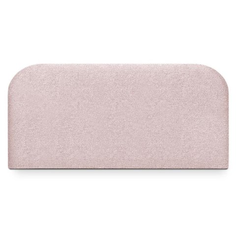 Cabeceira Painel Suspenso Casal 160 cm Alana Organica Boucle Rose Artte