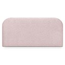Ver imagem 1 de Cabeceira Painel Suspenso Casal 160 cm Alana Organica Boucle Rose Artte