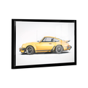 Ver imagem 1 de Quadro Porsche 911 Amarelo Lado -- BR ARTES