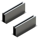 Ver imagem 1 de Estrutura Suporte Mini Trilho Fixador Placa Painel Solar Alumínio e Inox Telha Metálica | Perfil Mas