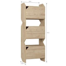 Armário Multiuso 3 Portas Soul Moderno  - 2