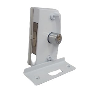 Kit 10 Porta de Correr Vidro Alvenaria Linha 3000 Glass Peças Branco