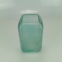 Ver imagem 2 de Vaso Decorativo Enfeite Casa Home&Co 20x12x12cm Vidro Azul