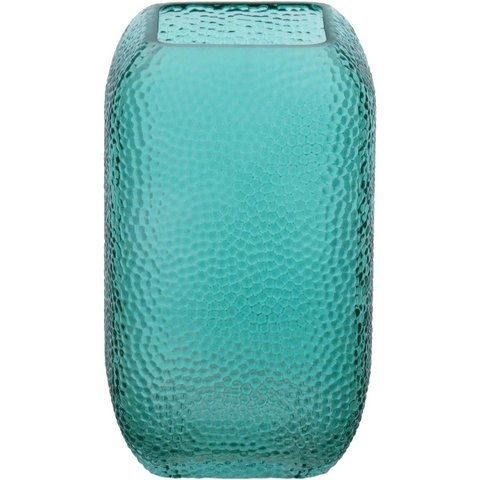 Vaso Decorativo Enfeite Casa Home&Co 20x12x12cm Vidro Azul