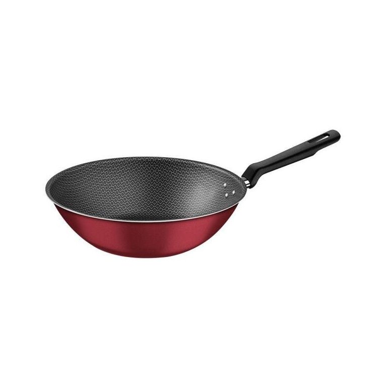 Panela Wok 28 Antiaderente Loreto Vermelha Tramontina 20395/728