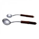 Ver imagem 2 de Jogo de Conchas Inox com Cabo de Bamboo 2 Peças Rojemac