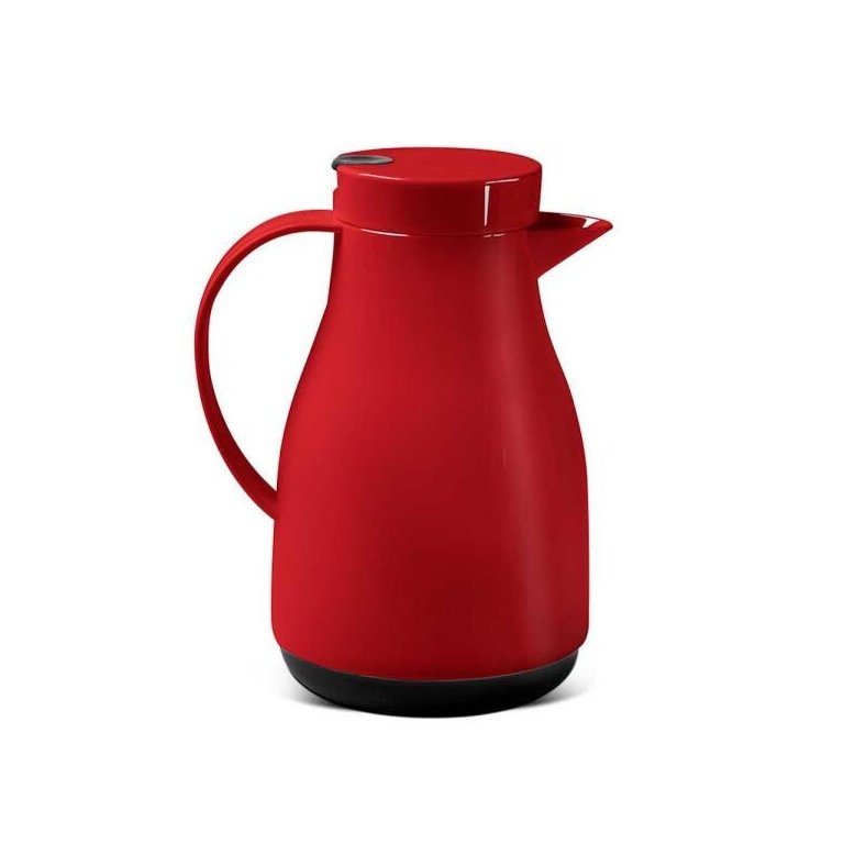 Bule Térmico com Gatilho Keep 500 ML Vermelho Haus Brinox