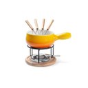 Ver imagem 1 de Conjunto para Fondue 9 peças Amarelo Brinox