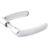 Maçaneta Alavanca Fechadura Porta - Cromada 86617 Aliança - 1