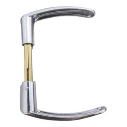 Maçaneta Alavanca Fechadura Porta - Cromada 86617 Aliança - 4