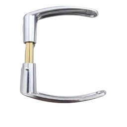 Maçaneta Alavanca Fechadura Porta - Cromada 86617 Aliança - 3