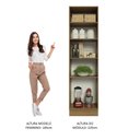 Ver imagem 4 de Paneleiro 60 Cm com Nichos Abertos para Cozinha Madesa Glamy, Agata, Stella - Rustic