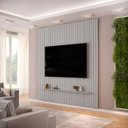 Ver imagem 1 de Painel para Tv até 75 Polegadas Ripado Dj Móveis Trento 250 Bali