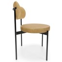 Ver imagem 6 de Kit 04 Cadeiras Estofadas para Sala de Jantar Louvre L02 Couríssimo Fendi - Lyam Decor
