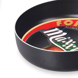 Frigideira Maxxima Reta Antiaderente Preta nr 20 Fortaleza - 5