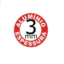 Frigideira Maxxima Reta Antiaderente Preta nr 20 Fortaleza - 6