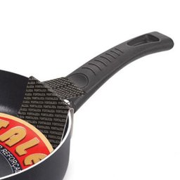 Frigideira Maxxima Reta Antiaderente Preta nr 20 Fortaleza - 2