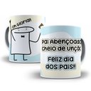 Ver imagem 1 de Caneca de Porcelana Flork "pai Abençoado Cheio de Unção