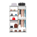 Ver imagem 1 de Closet Aramado - Linear Clr 252 com Gaveta - 1,30m - Branco