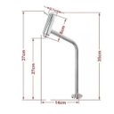 Ver imagem 2 de Torneira de Metal Preta Bica Alta - Algarve Ek