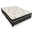 Ver imagem 1 de Box Bau Conjugada Espuma Dupla Viuvo Corino (110kg - 1.28x1.88x56):marrom