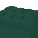 Ver imagem 3 de Puff Decorativo París Luis Xv L02 Capitone Suede Verde Musgo - Lyam Decor