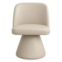 Ver imagem 4 de Kit 04 Cadeiras de Jantar Base Fixa Liz Corano Off White - Nexta Casa
