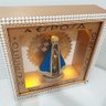 NICHO ILUMINADO NOSSA SENHORA APARECIDA COM IMAGEM - QUADRO ORATÓRIO - 2
