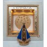 NICHO ILUMINADO NOSSA SENHORA APARECIDA COM IMAGEM - QUADRO ORATÓRIO - 2