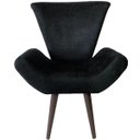 Ver imagem 2 de Poltrona Decorativa Elegance Sued Preto