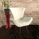 Ver imagem 4 de Kit 2 Poltronas Decorativas Elegance 134 Bege
