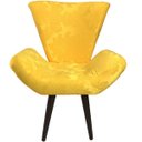 Ver imagem 2 de Kit 2 Poltronas Decorativas Elegance 13 Amarelo Ouro