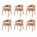Ver imagem 3 de Kit 6 Cadeiras para Sala de Jantar Luna Yescasa