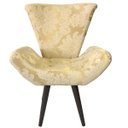 Ver imagem 2 de Kit 2 Poltronas Decorativas Elegance 72 Dourado Medalhão