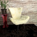 Ver imagem 4 de Kit 2 Poltronas Decorativas Elegance 72 Dourado Medalhão