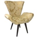 Ver imagem 3 de Kit 2 Poltronas Decorativas Elegance 72 Dourado Medalhão