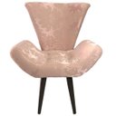 Ver imagem 2 de Kit 2 Poltronas Decorativas Elegance 05 Rosê