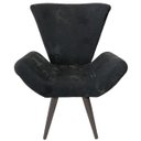 Ver imagem 2 de Kit 2 Poltronas Decorativas Elegance 75 Preto Medalhão