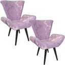 Ver imagem 1 de Kit 2 Poltronas Decorativas Elegance 149 Lilás