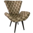 Ver imagem 3 de Kit 2 Poltronas Decorativas Elegance Capitonê