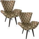 Ver imagem 1 de Kit 2 Poltronas Decorativas Elegance Capitonê