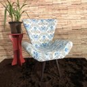 Ver imagem 4 de Kit 2 Poltronas Decorativas Elegance Estampado Arabesco
