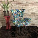 Ver imagem 4 de Kit 2 Poltronas Decorativas Elegance Romero Britto Ii