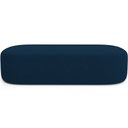 Ver imagem 3 de Puff Decorativo Orgânico para Living Quarto 195cm Doha W01 Suede Azul Marinho - Lyam Decor