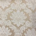 Ver imagem 1 de Toalha de Mesa Redonda em Jacquard Medalhão Bege Cobre - 2,80M
