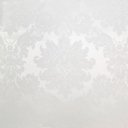 Ver imagem 1 de Toalha de Mesa Redonda em Jacquard Medalhão Branco - 2,80M