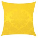 Ver imagem 4 de Kit 3 Capas de Almofadas Composê Amarelo, Floral, Medalhão e Listrado 45x45cm
