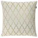 Ver imagem 3 de Kit 3 Capas de Almofadas Luxo Dourado com Branco 45x45cm